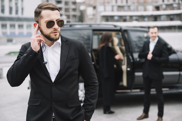 Agent de sécurité professionnel